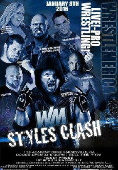 Wrestlemerica Styles Clash (2016) - Stream Online