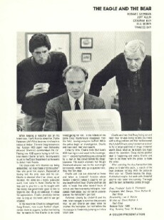 The Eagle and the Bear (1985) - Stream Online