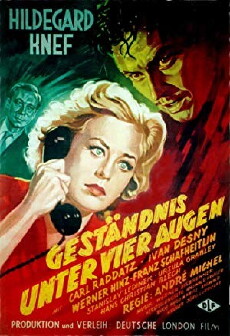 Geständnis unter vier Augen (1954) - Stream Online