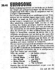 Eurosong 1975 (1975) - Stream Online