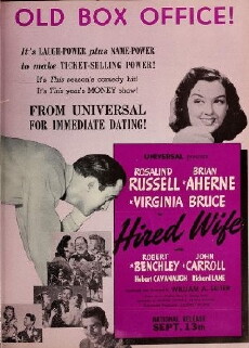 Hired Wife (1940) - Stream Online