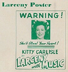 Larceny with Music (1943) - Stream Online
