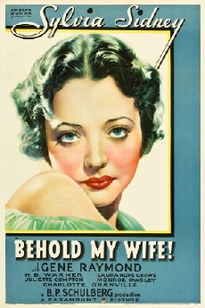 Behold My Wife! (1934) - Stream Online