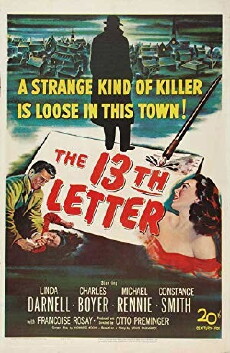 The 13th Letter (1951) - Stream Online