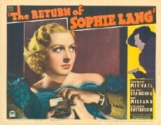 The Return of Sophie Lang (1936) - Stream Online