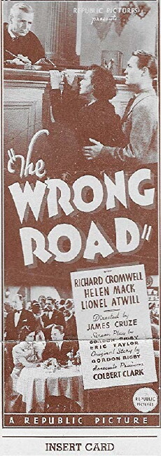 The Wrong Road (1937) - Stream Online