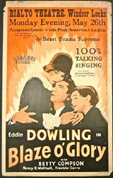 Blaze o' Glory (1929) - Stream Online
