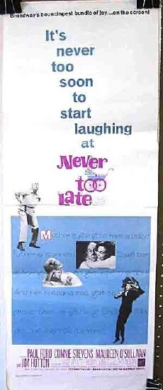 Never Too Late (1965) - Stream Online