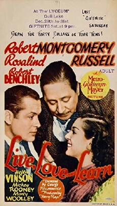 Live, Love and Learn (1937) - Stream Online