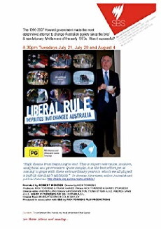 Liberal Rule: The Politics That Changed Australia (2009) - Stream Online