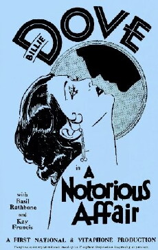 A Notorious Affair (1930) - Stream Online