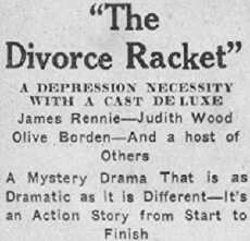 The Divorce Racket (1932) - Stream Online