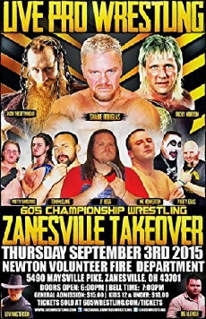 605 Championship Wrestling Zanesville Takeover Sept 3rd (2015) - Stream Online