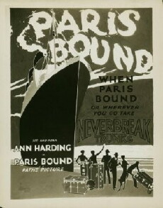 Paris Bound (1929) - Stream Online