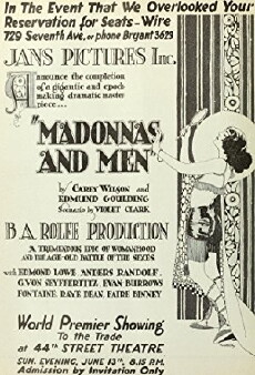 Madonnas and Men (1920) - Stream Online
