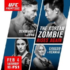 UFC Fight Night: Bermudez vs. Korean Zombie (2017) - Stream Online