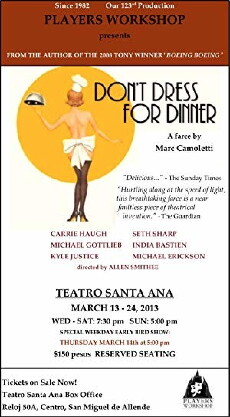 Don't Dress for Dinner (2013) - Stream Online
