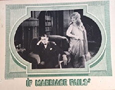 If Marriage Fails (1925) - Stream Online