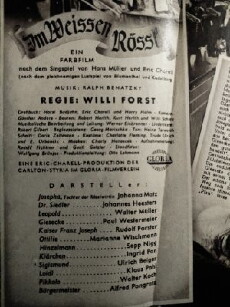 Im Weissen Rössl (1952) - Stream Online