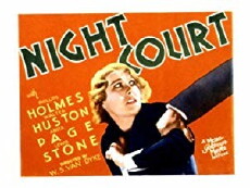 Night Court (1932) - Stream Online