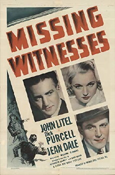 Missing Witnesses (1937) - Stream Online