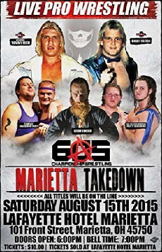 605 Championship Wrestling Marietta Takedown August 15th (2015) - Stream Online