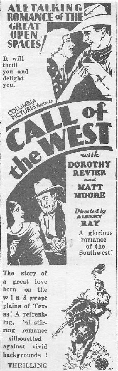 Call of the West (1930) - Stream Online