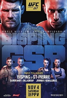 UFC 217: Bisping vs. St-Pierre (2017) - Stream Online