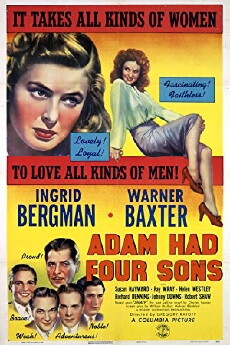 Adam Had Four Sons (1941) - Stream Online