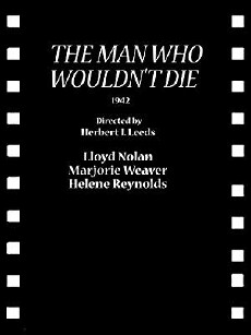 The Man Who Wouldn't Die (1942) - Stream Online