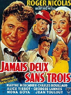 Jamais deux sans trois (1951) - Stream Online