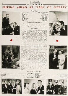 Lady of Secrets (1936) - Stream Online