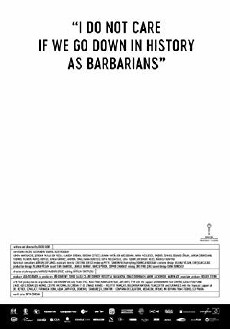 I Do Not Care If We Go Down in History as Barbarians (2018) - Stream Online