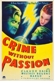 Crime Without Passion (1934) - Stream Online