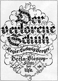 Der verlorene Schuh (1923) - Stream Online