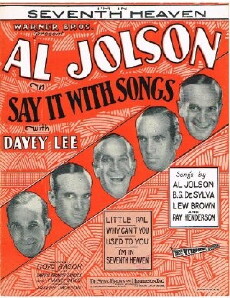 Say It with Songs (1929) - Stream Online