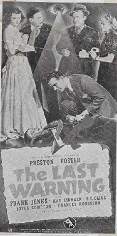 The Last Warning (1938) - Stream Online